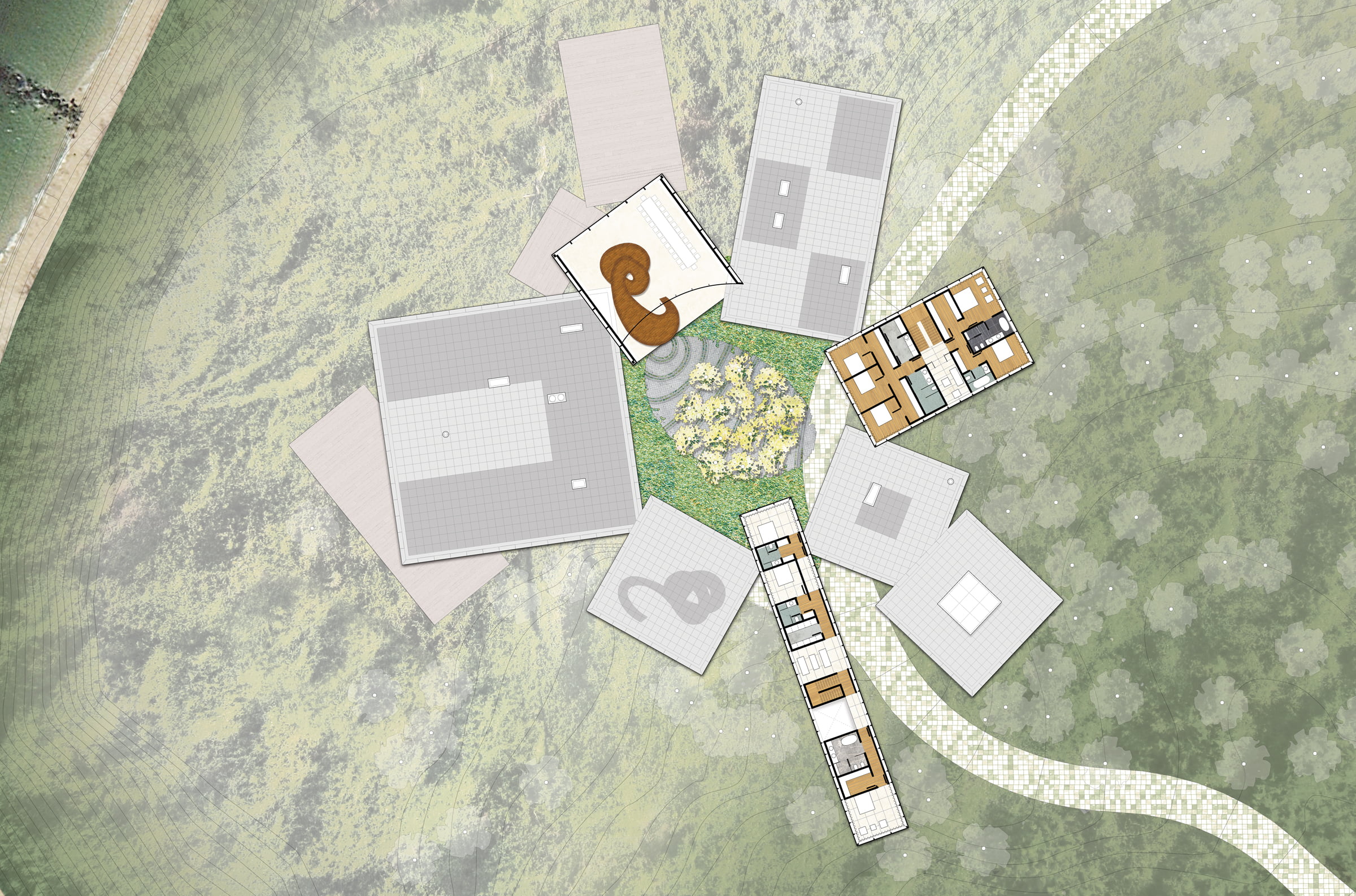 Necklace Residence Plan Level 2.