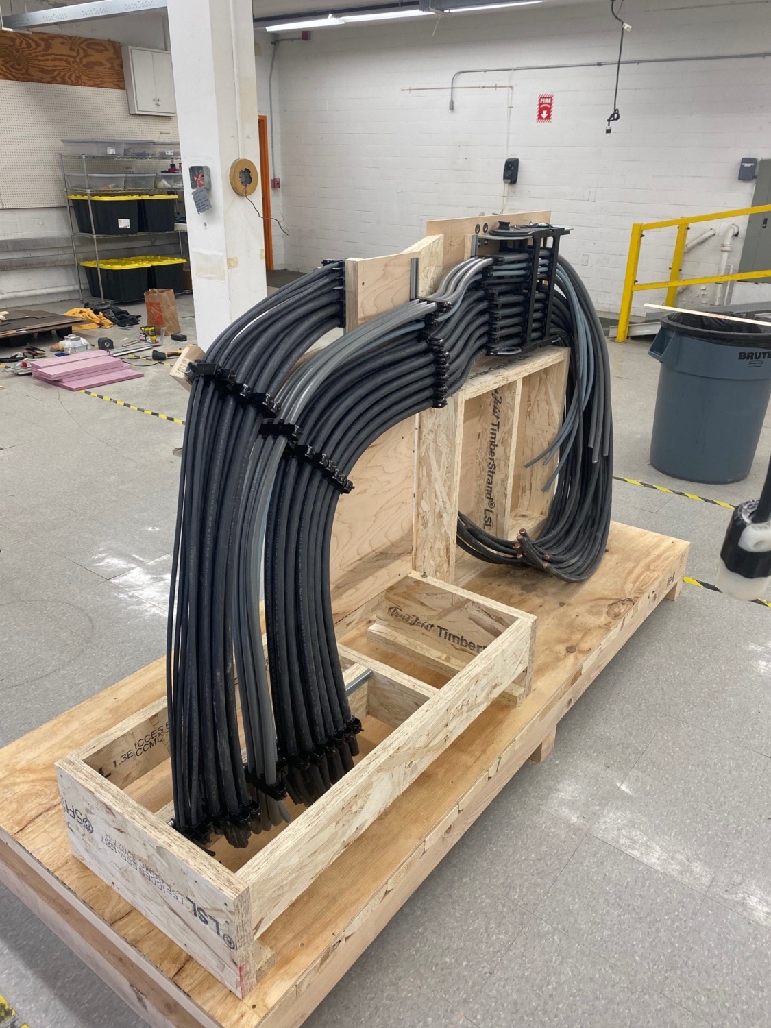 IGUS chain mock-up